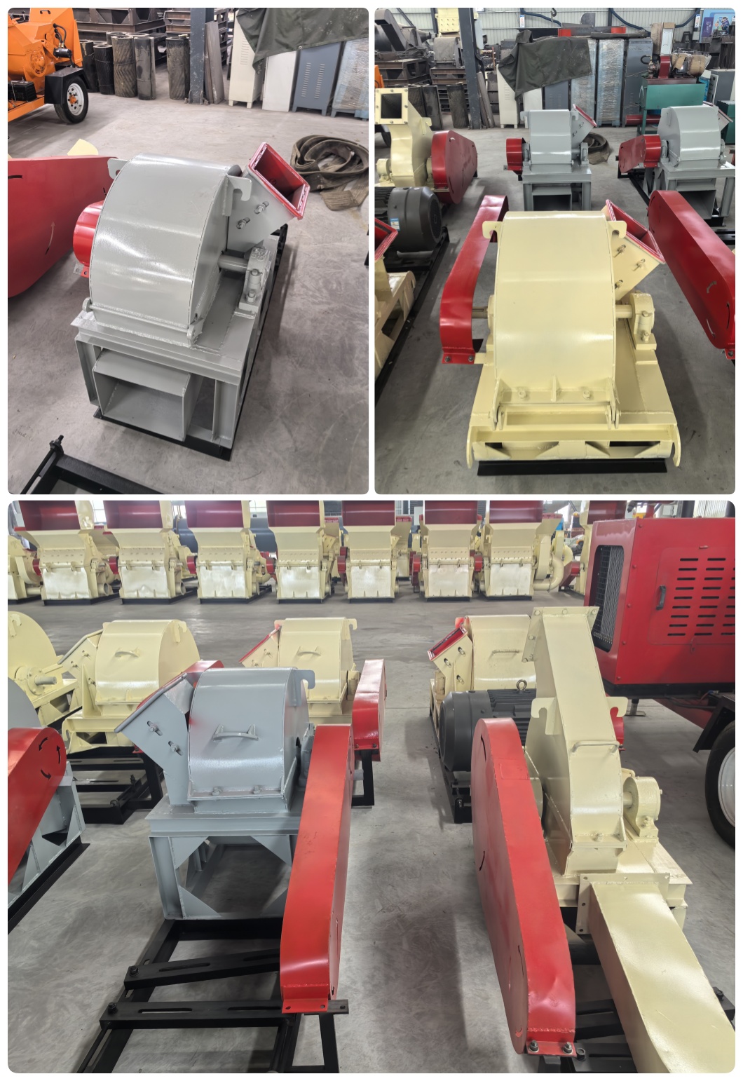 Mushroom material crusher