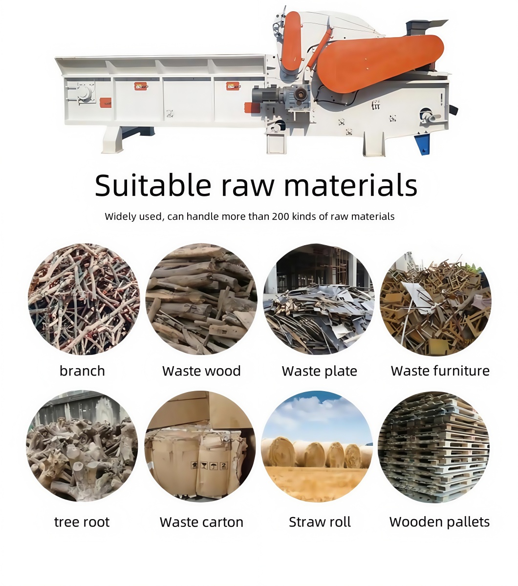 comprehensive wood crusher