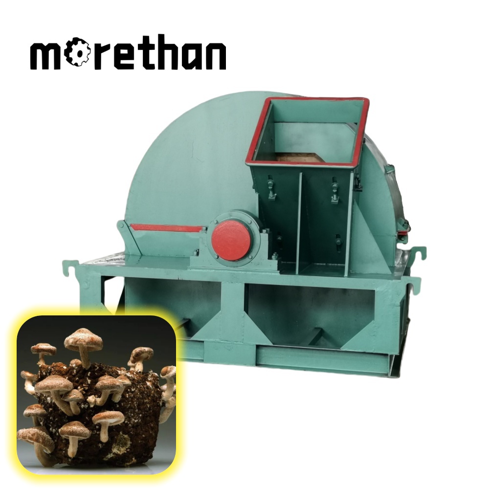 Mushroom material crusher
