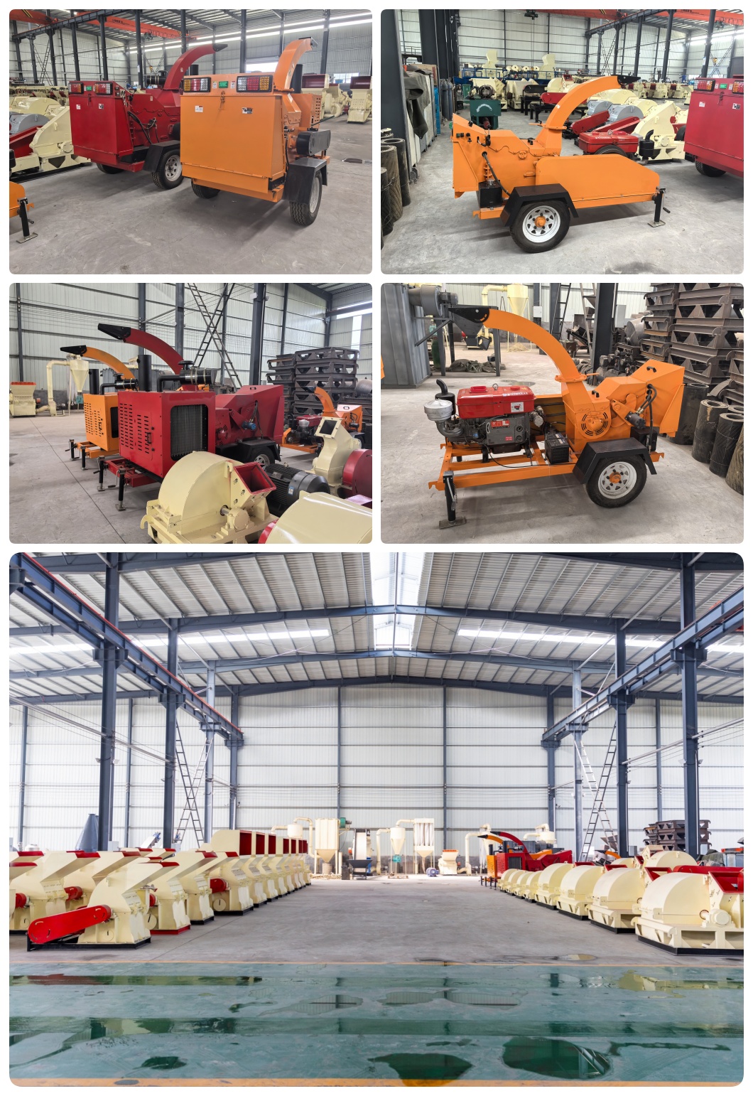 Mobile branch crusher