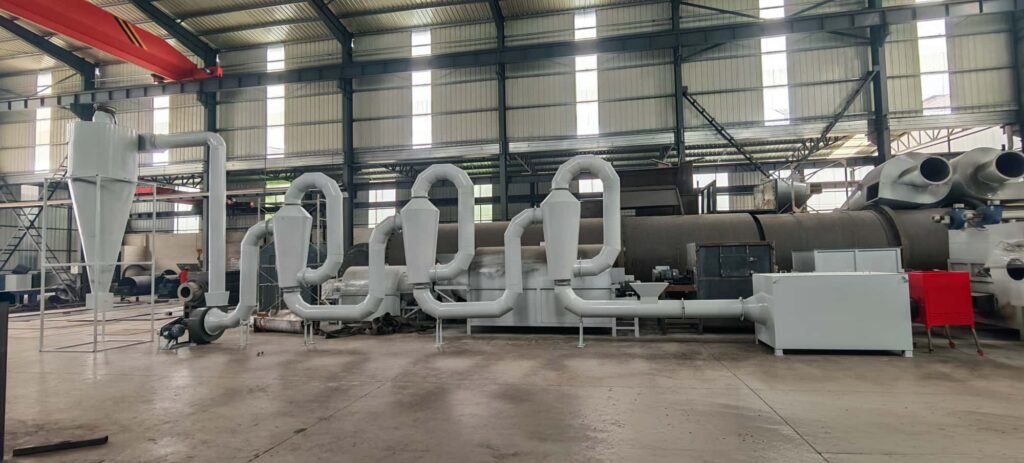 Industrial airflow dryer machine, biomass sawdust drying equipment